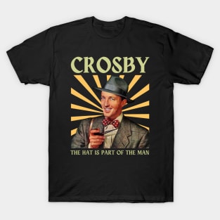 Crosby Retro Fan Original Aesthetic Tribute 〶 T-Shirt